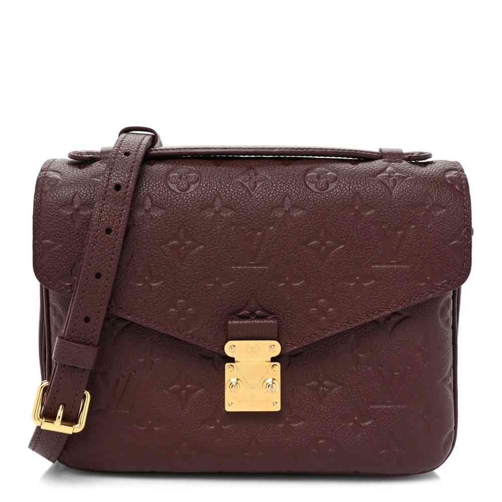 Louis Vuitton Empreinte Wine Metis Sling Bag-thumb-0