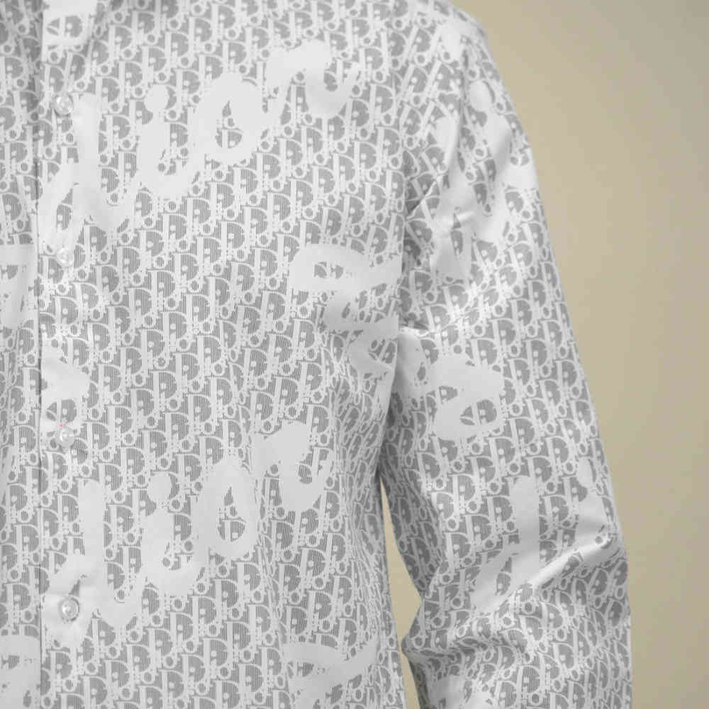 Dior White Premium Quality Shirt-4