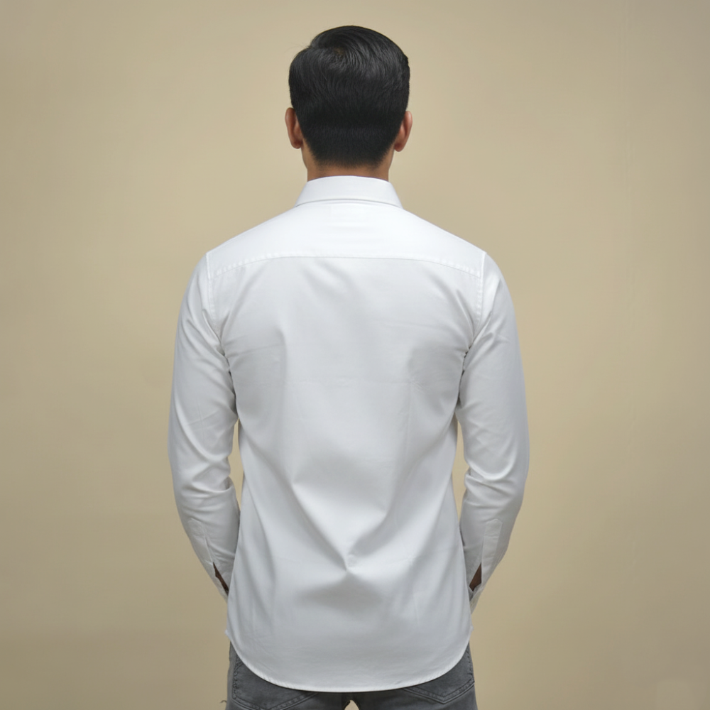 Louis Vuitton White Premium Quality Shirt-3