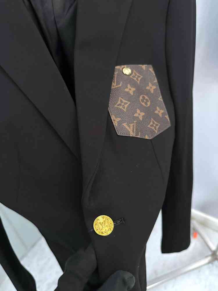 Louis Vuitton Paris Black Premium Quality Blazer-6