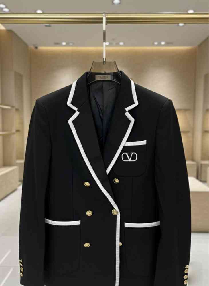 Valentino Black Premium Quality Blazer-7