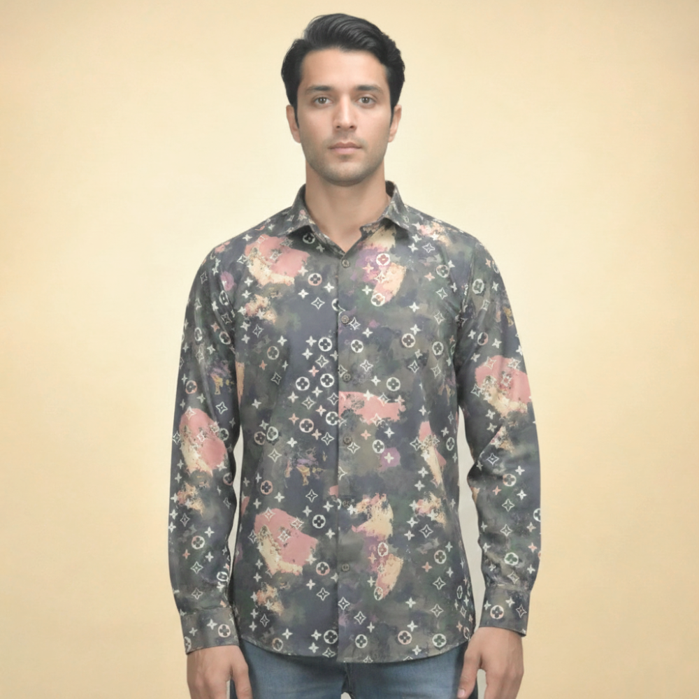 Louis Vuitton Printed Premium Quality Shirt-2