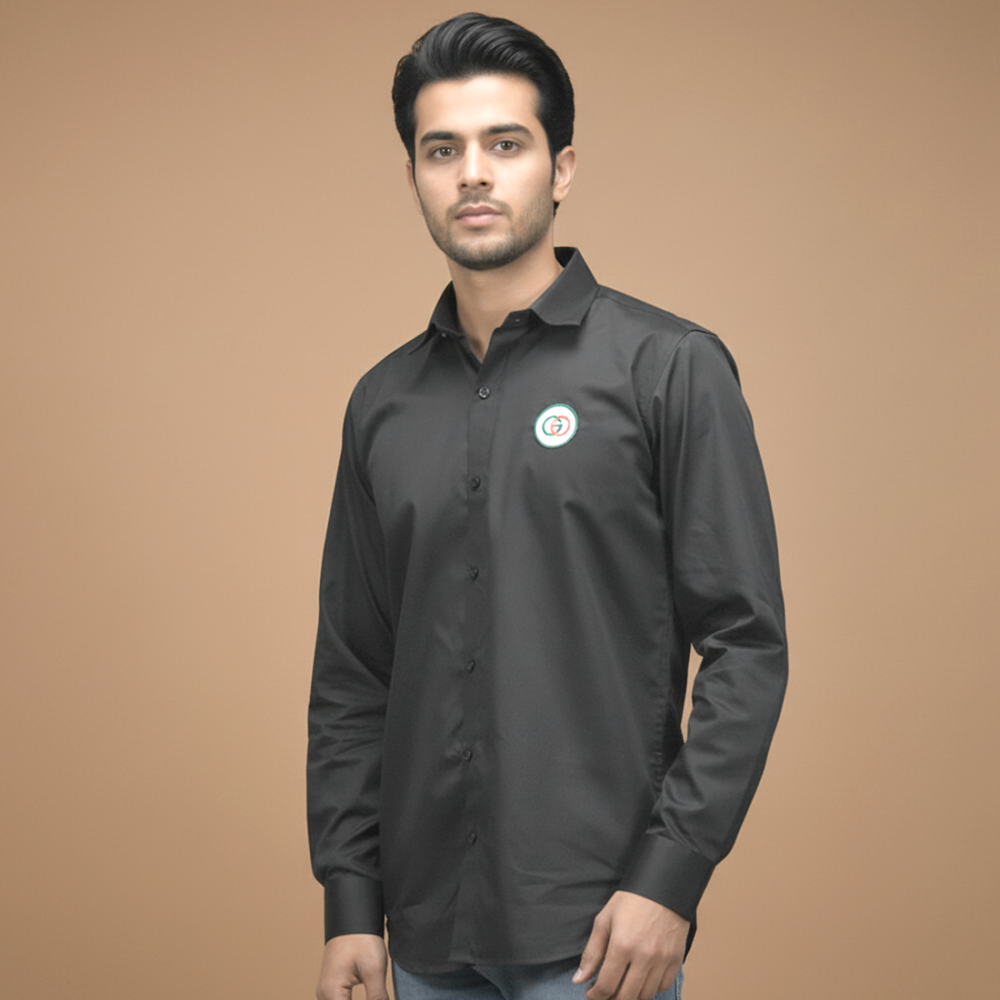 Black Gucci White Premium Quality Shirt