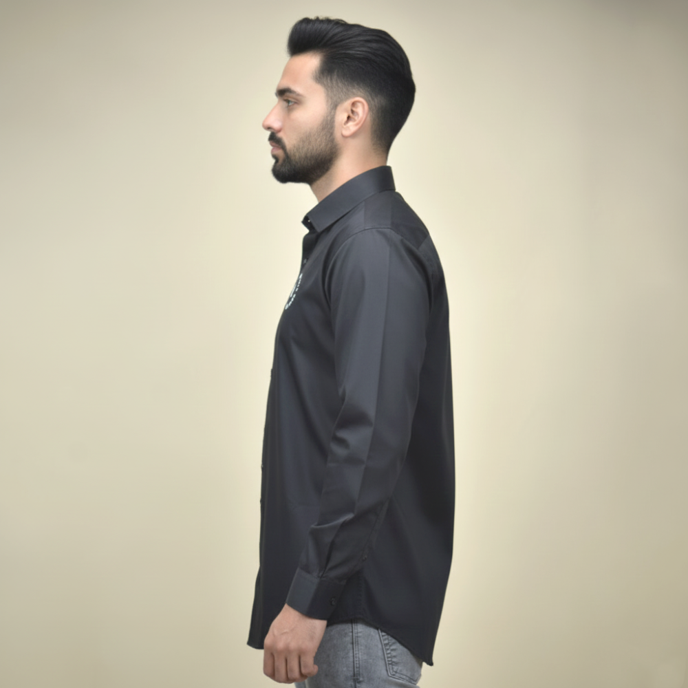 Karl Lagerfeld Black Premium Quality Shirt-2