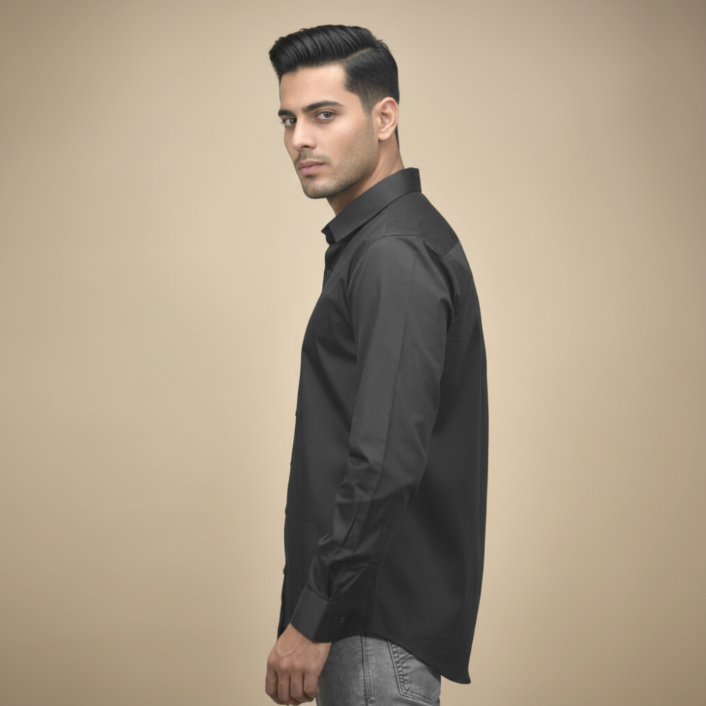 Louis Vuitton Black Premium Quality Shirt-2