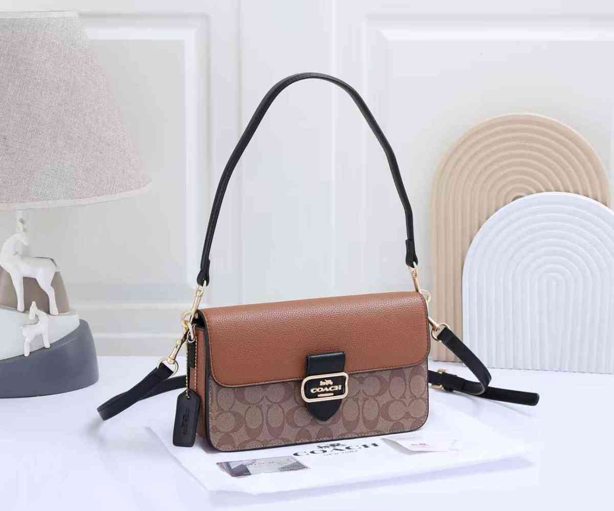 Coach Tabby Brown Morgan Sling Bag-thumb-0