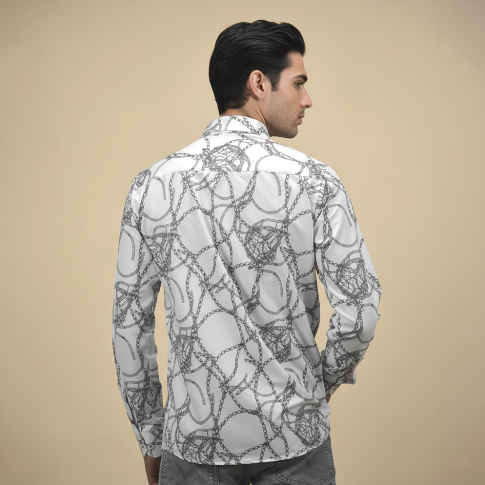 Balmain White Premium Quality Shirt-3