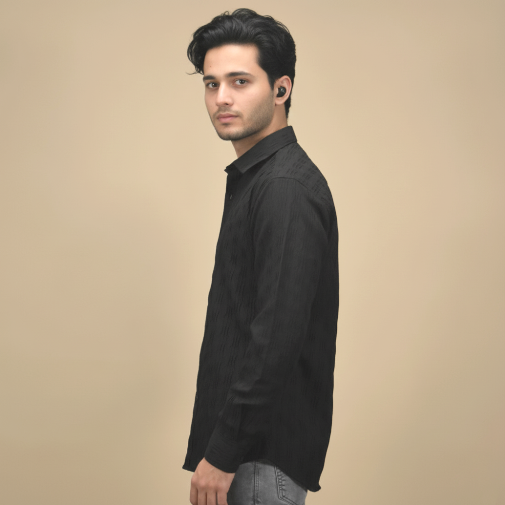 Burberry Black Premium Quality Shirt-2