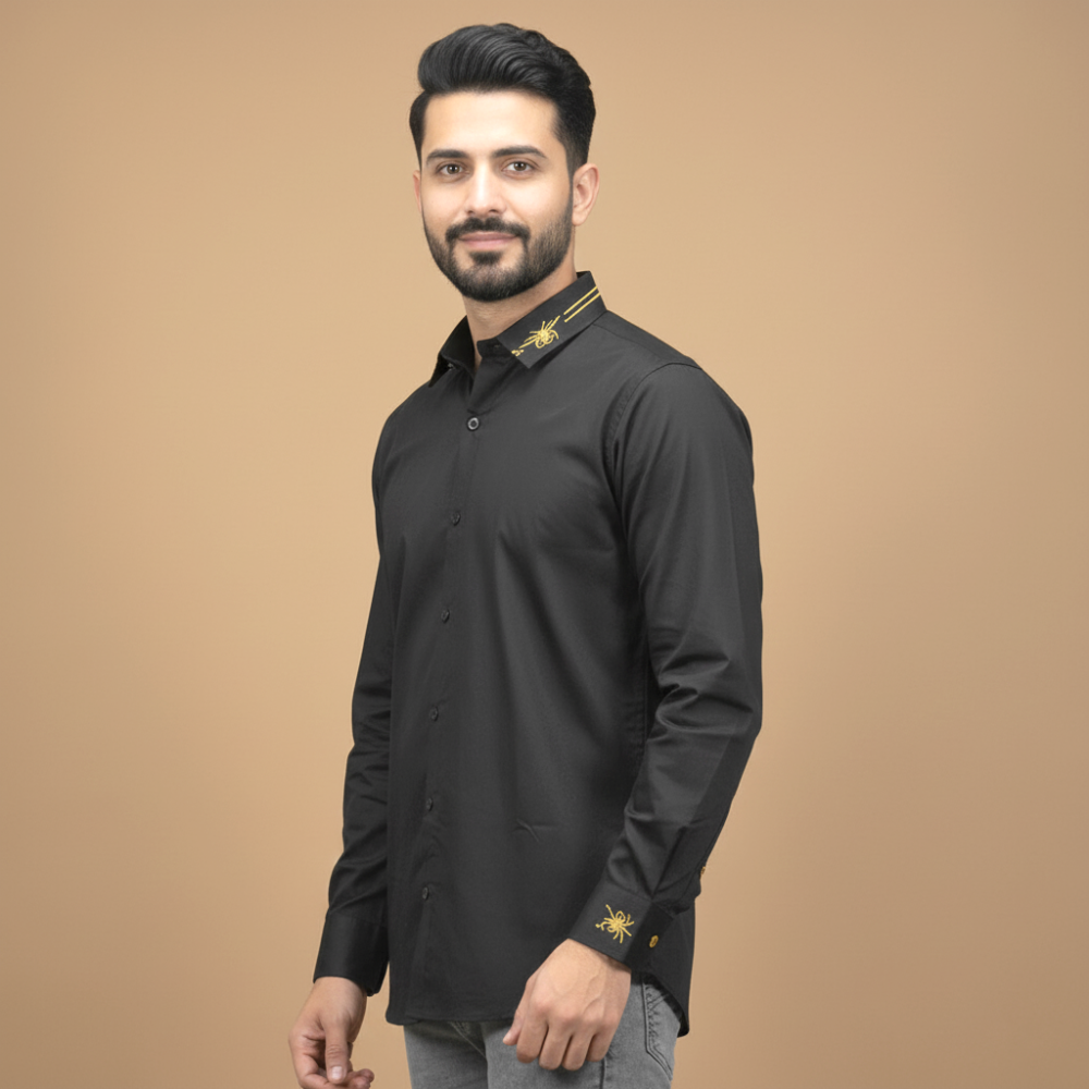 Black Dior White Premium Quality Shirt