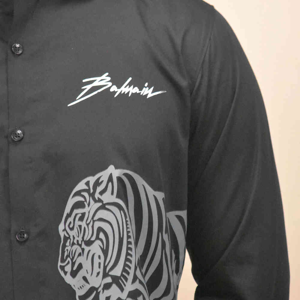 Balmain Black Premium Quality Shirt-4