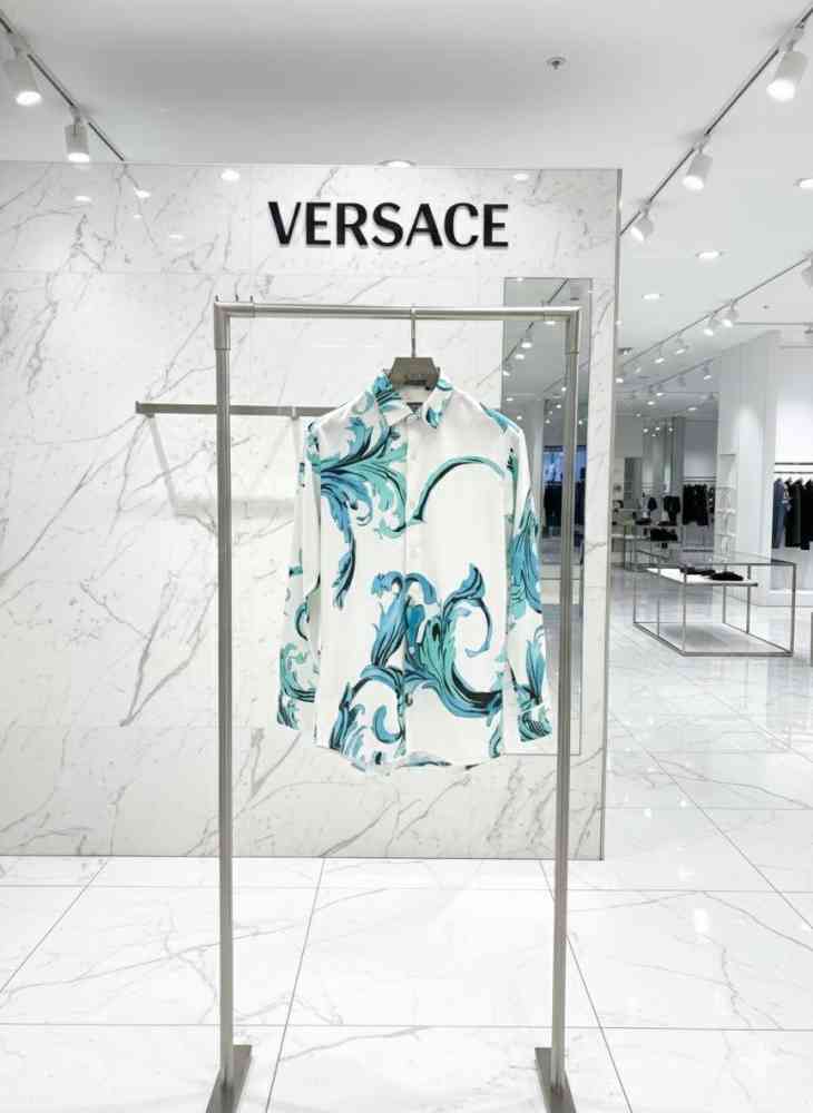 Versace White Premium Quality Cotton Shirt-2