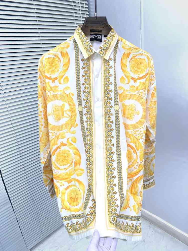 Versace Golden Premium Quality Cotton Shirt-3