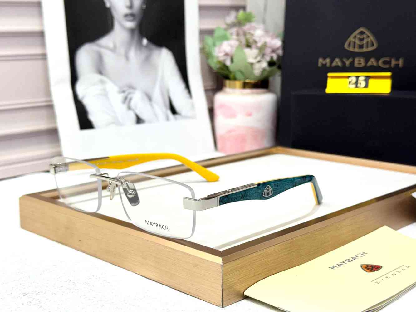 Maybach Blue Luxury Sunglasses-4