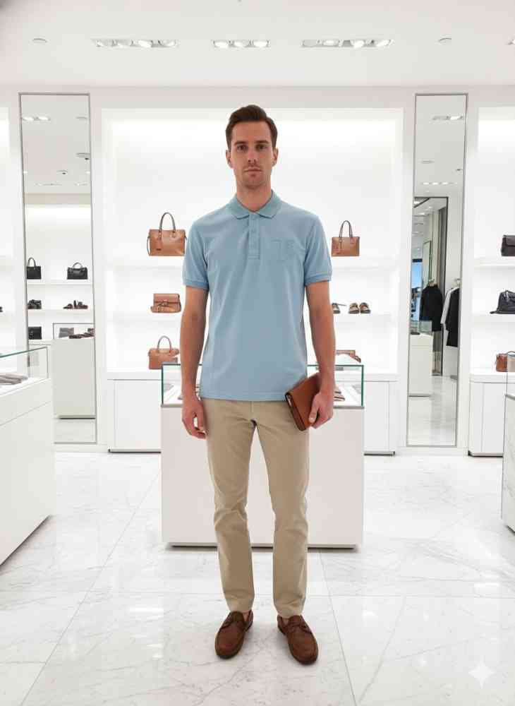 Tod's Blue Premium Quality T-shirt-2