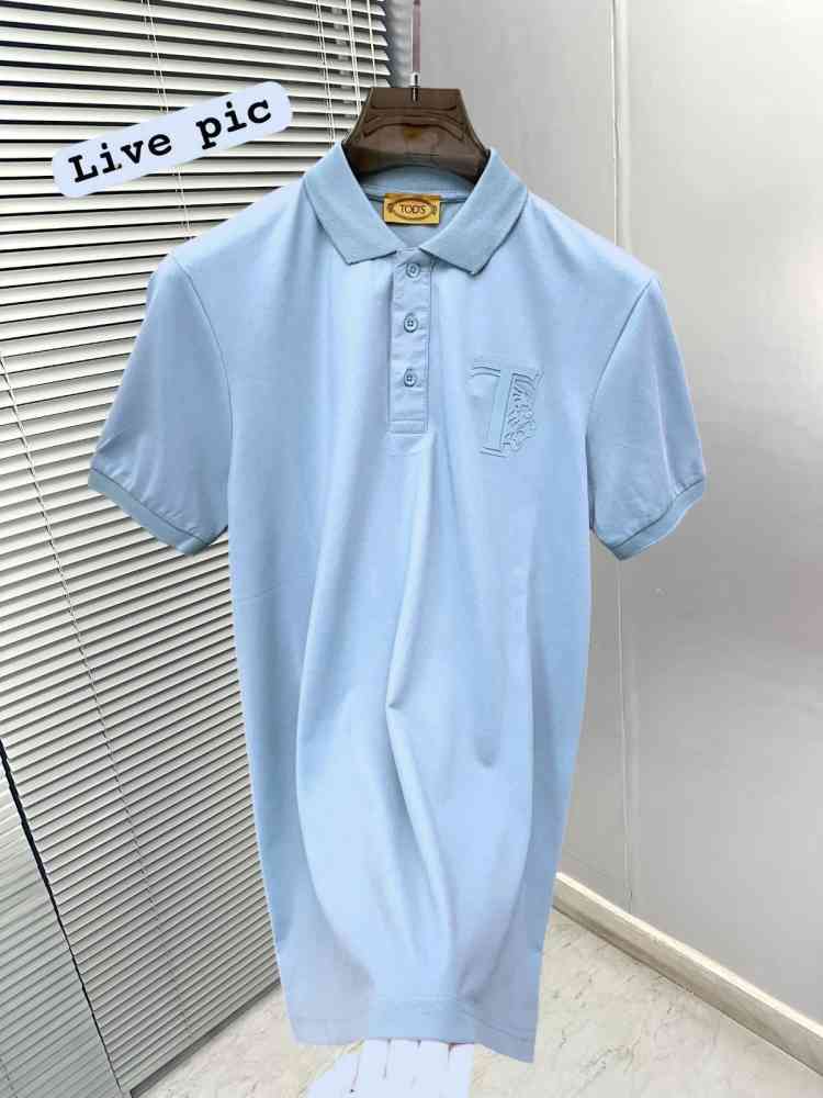 Tod's Blue Premium Quality T-shirt-5
