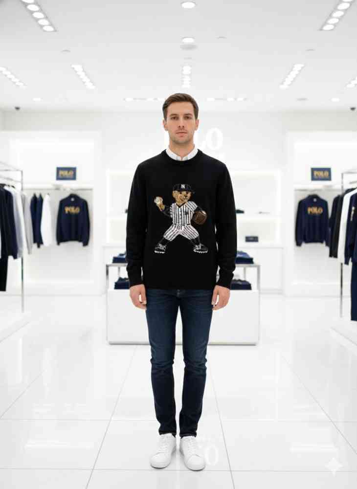 Ralph Lauren Black Premium Quality Sweatshirt