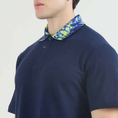 Blue Versace White Premium Quality Polo T-shirt