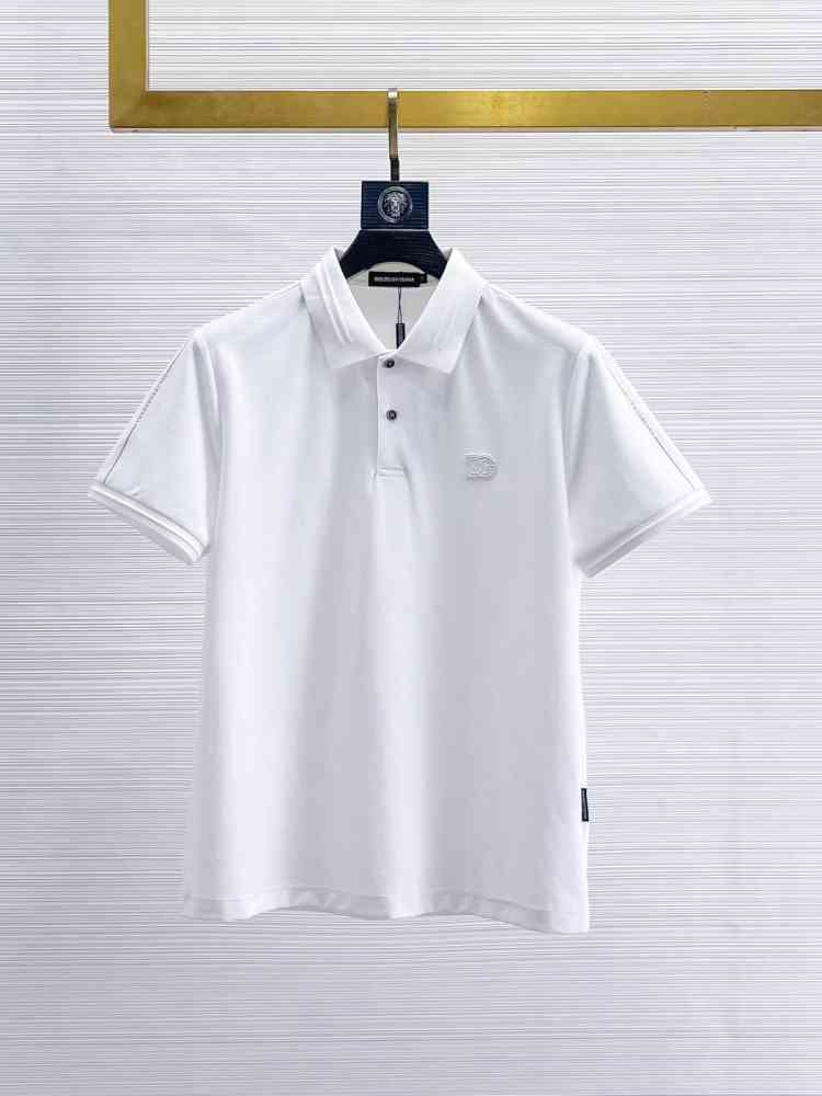 White Dolce & Gabbana Black Premium Quality Full Sleeves T-shirt