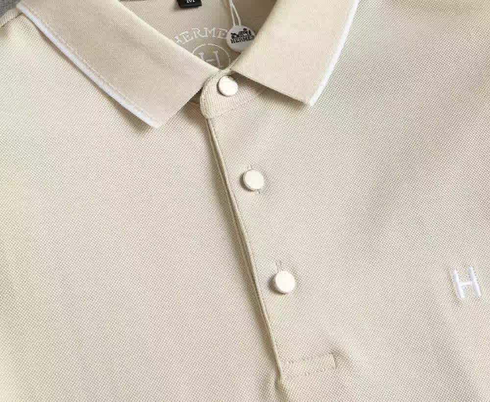 Hermes Beige Premium Quality T-shirt-thumb-2