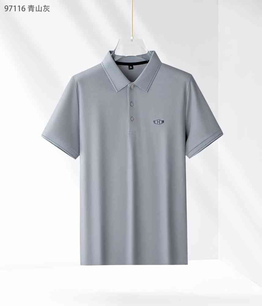 Grey Hermes Black Premium Quality T-shirt