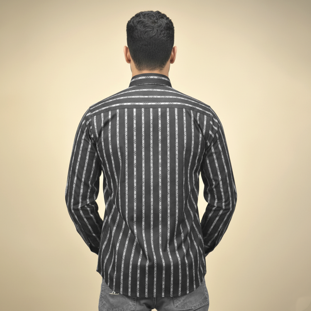 Burberry Black Premium Quality Shirt-3