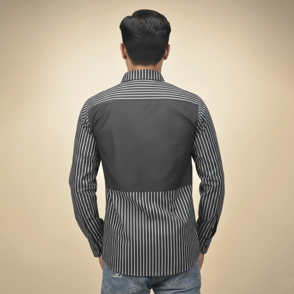 Burberry Black Premium Quality Shirt-2