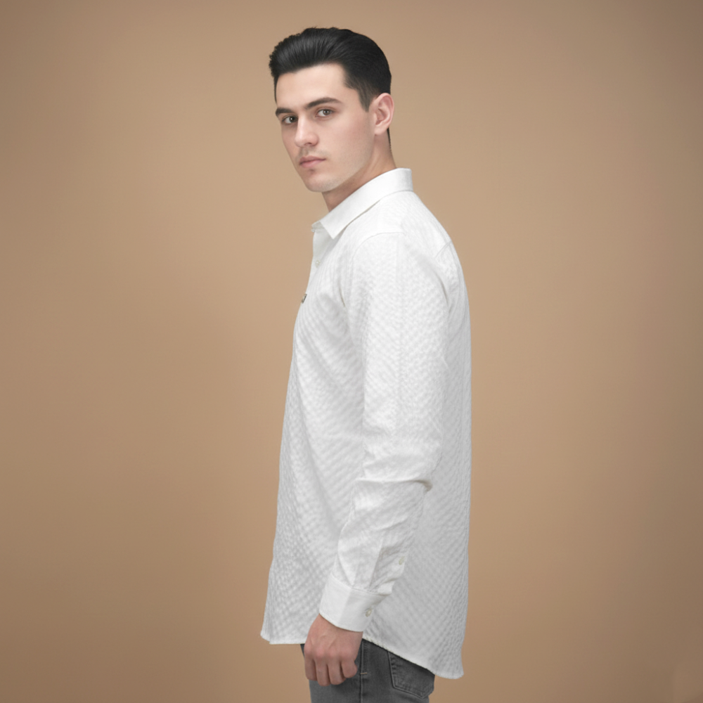 Balmain Paris White Premium Quality Shirt-2