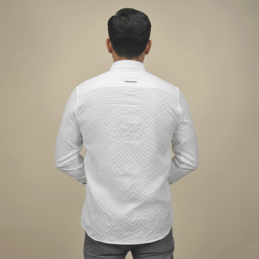 Balmain Paris White Premium Quality Shirt-3