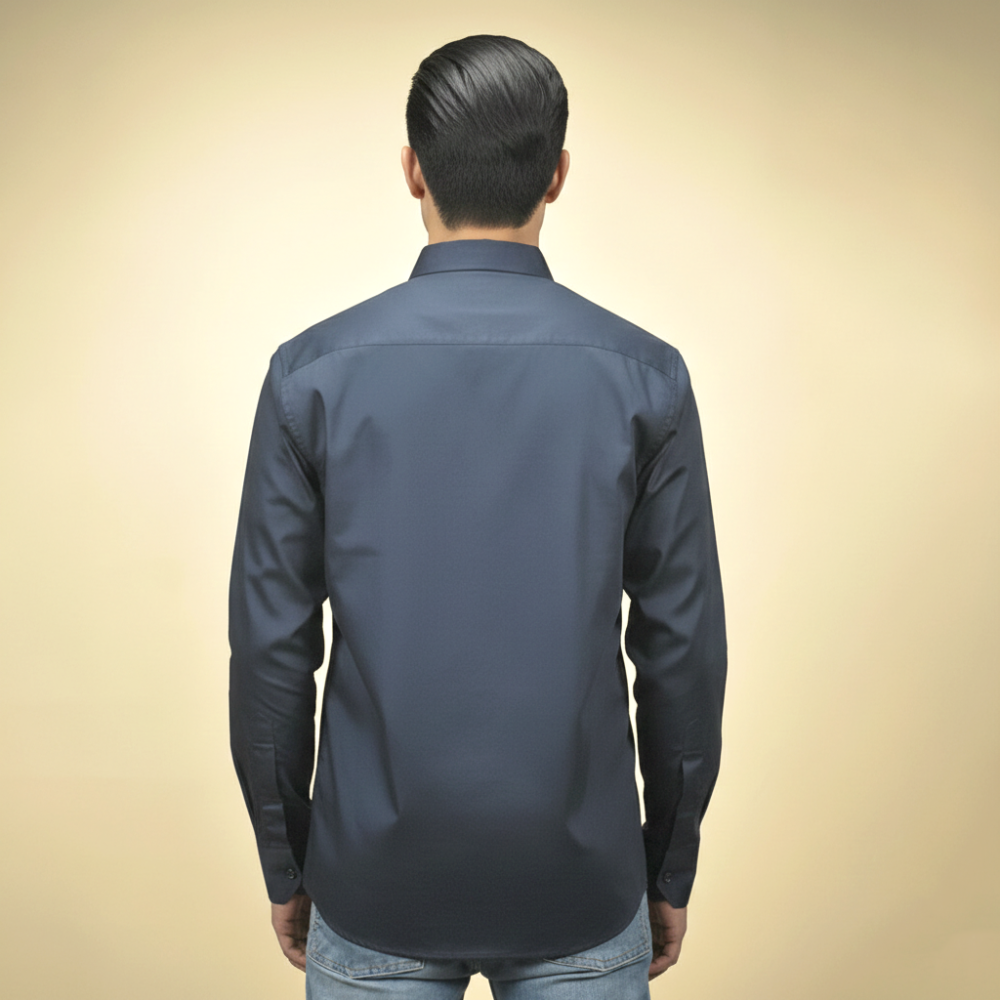 Armani Exchange Blue Premium Luxury Shirt-3