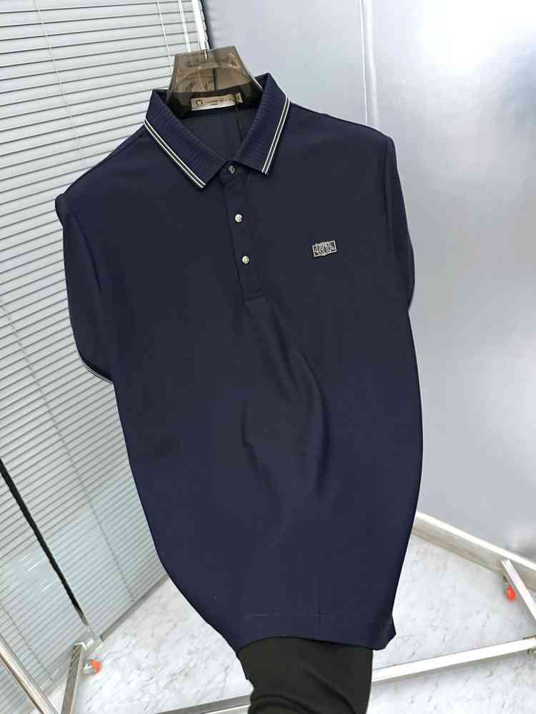 Dior Blue Premium Quality Polo T-Shirt-1