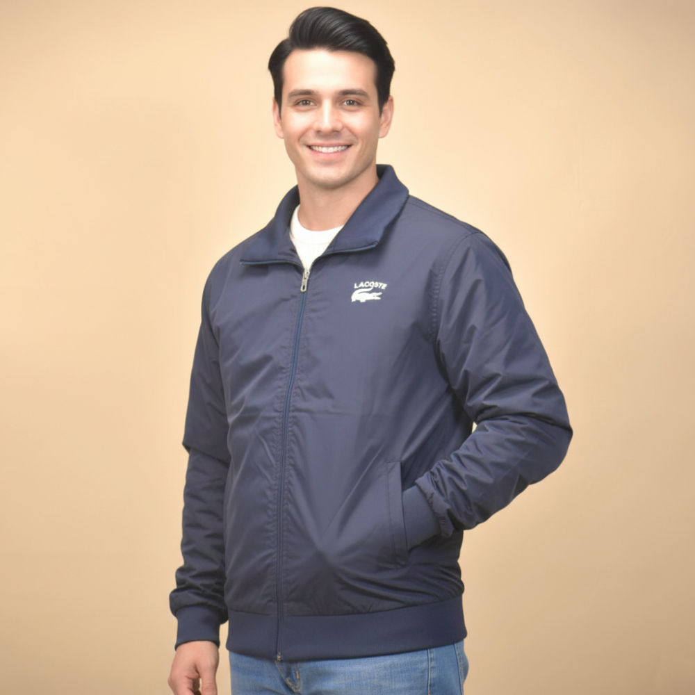 Lacoste Embroidered logo Blue Premium Jacket
