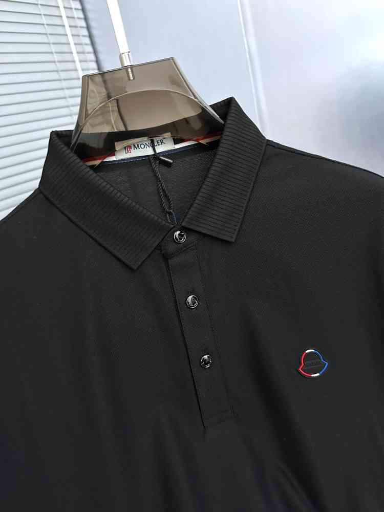 Moncler Black Premium Quality T-shirt-1