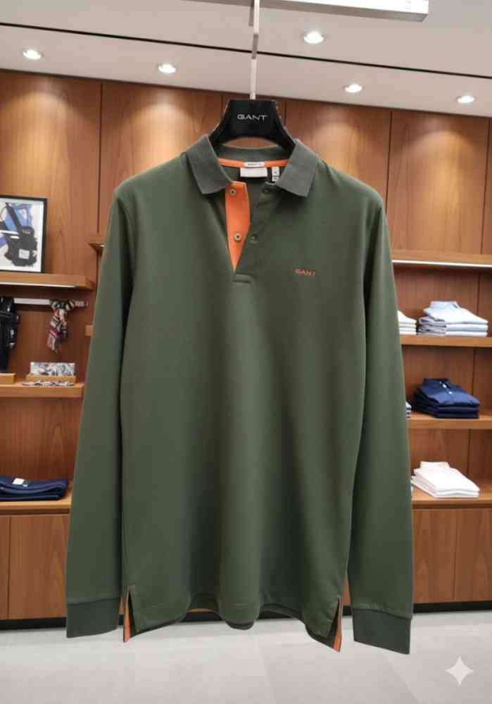 Gant Green Premium Quality T-shirt-thumb-1