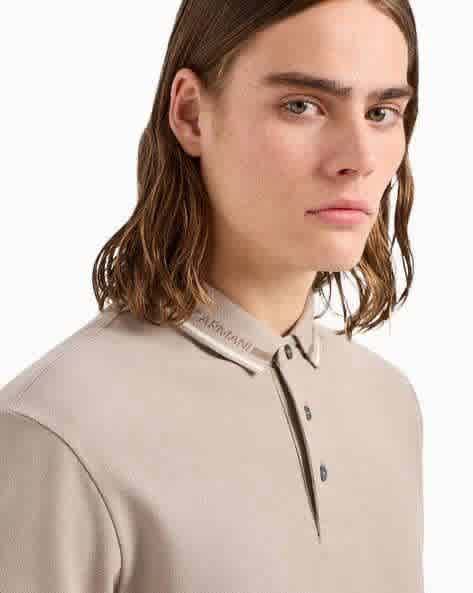 Emporio Armani Brown Premium Quality Polo T-shirt-1