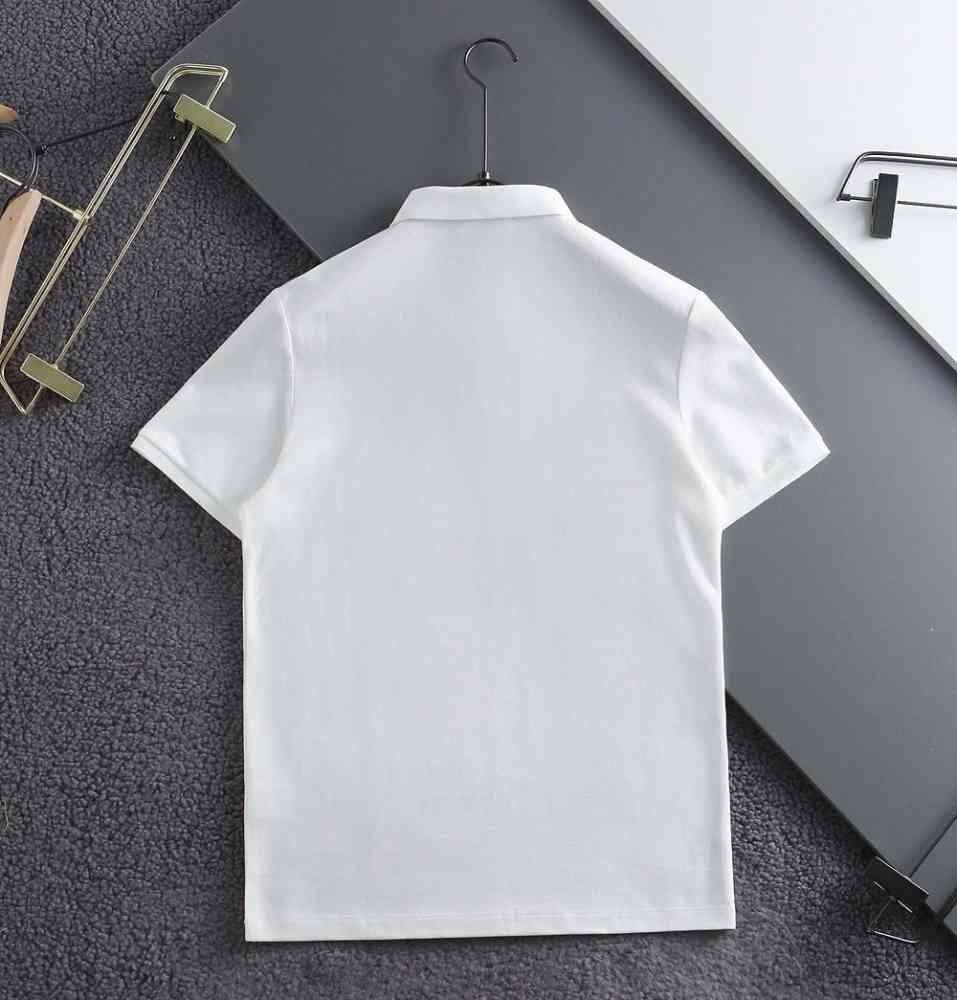 Dior White Premium Quality Polo T-Shirt-1