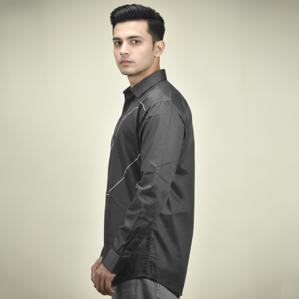 Emporio Armani Black Premium Quality Shirt-2