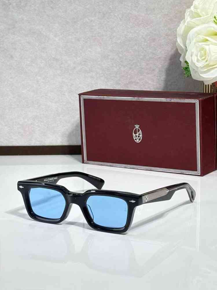 Blue Jacques Marie Mage Brown Luxury Sunglasses