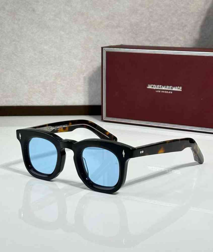 Blue Jacques Marie Mage Pink Luxury Sunglasses