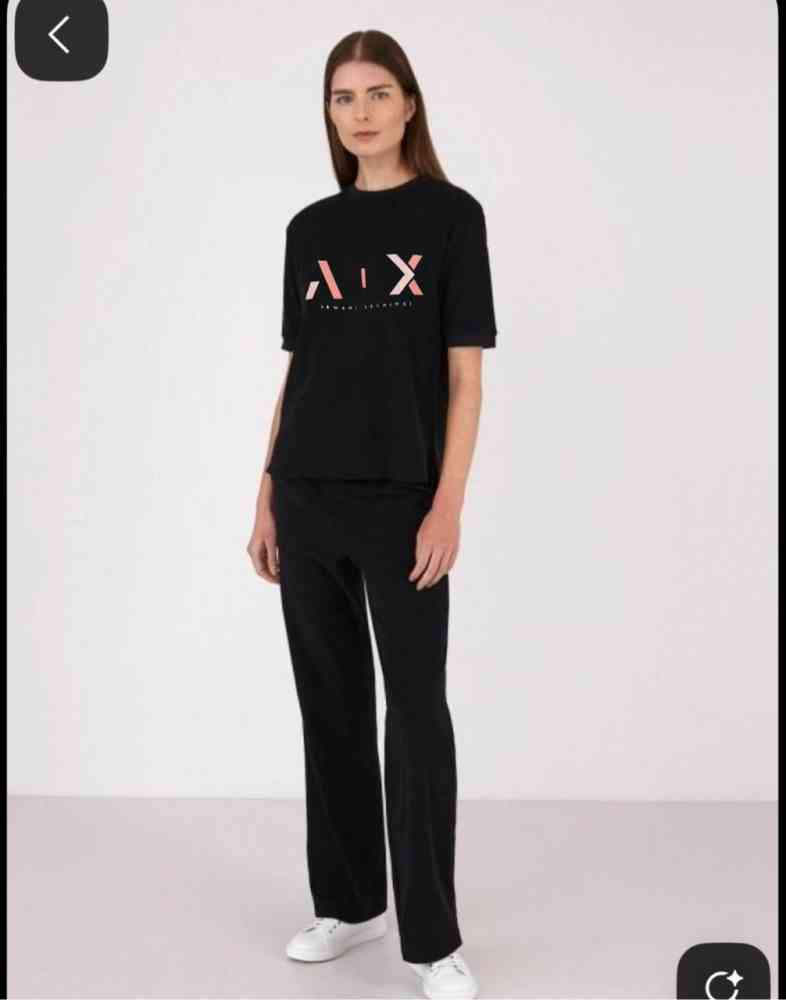 Armani Exchange Black Premium Quality Co-ord Set-3