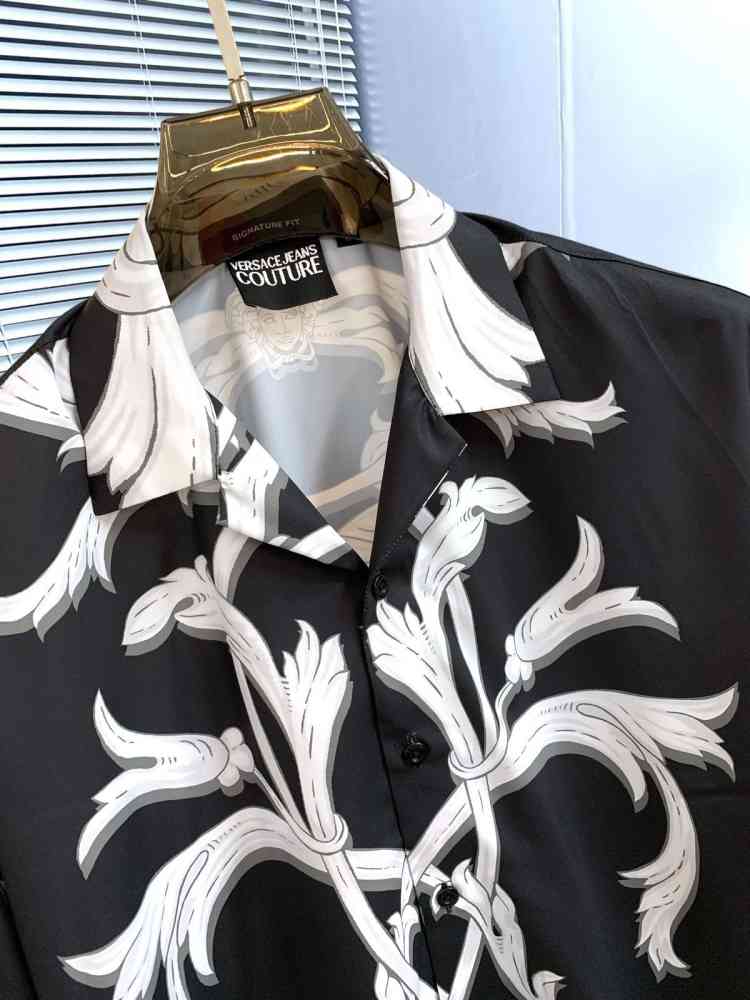 Versace Black & White Premium Shirt-2