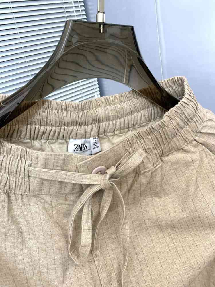 Zara Cream Premium Linen Heavy Quality Lower-thumb-4
