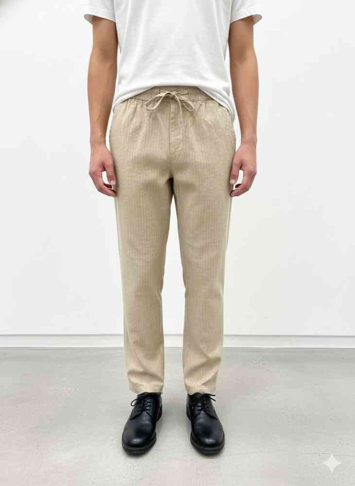 Zara Cream Premium Linen Heavy Quality Lower-thumb-0