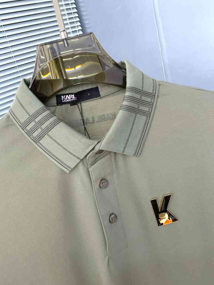 Karl Lagerfeld Green Premium Quality T-shirt-thumb-3