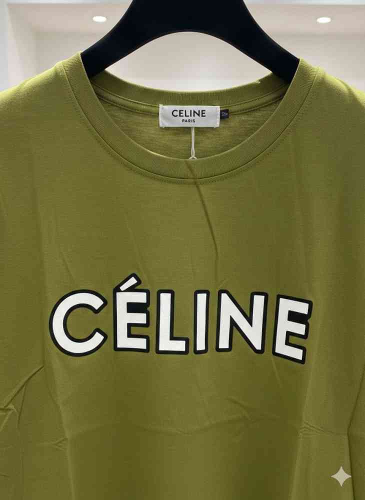 Celine Green Premium Quality Women T-shirt-3