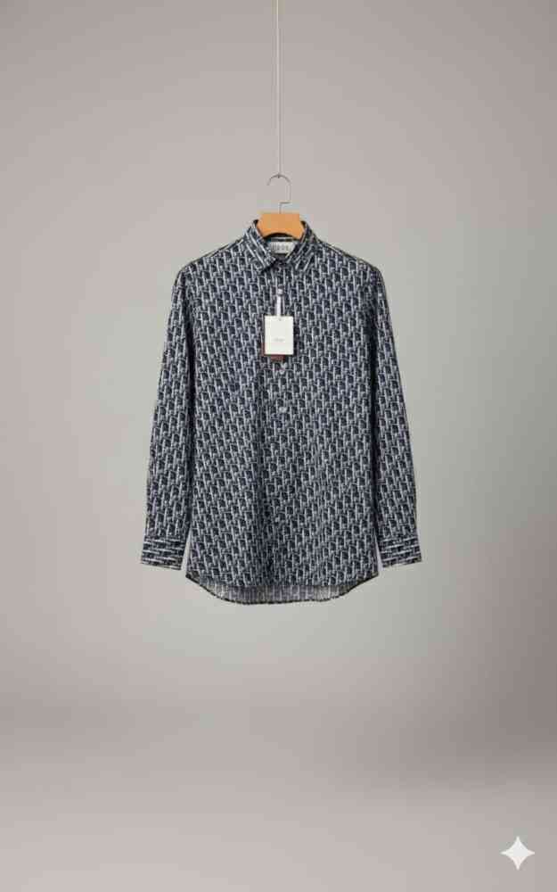Dior Black Premium Quality Shirt-thumb-0