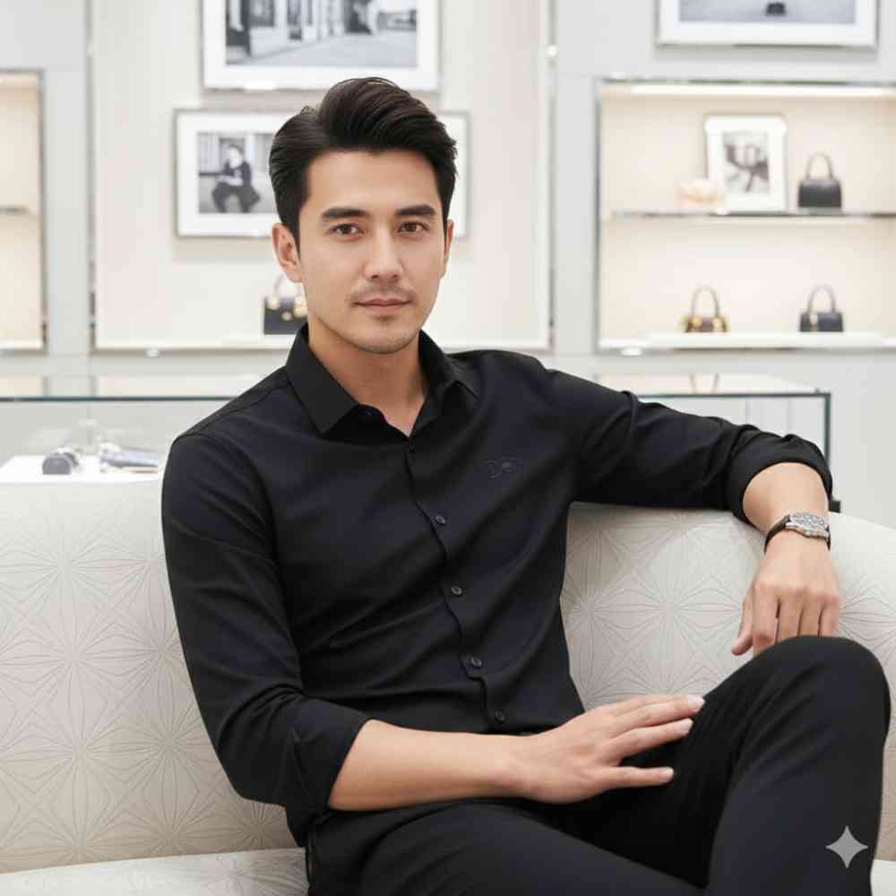 Dior Black Premium Quality Shirt-2