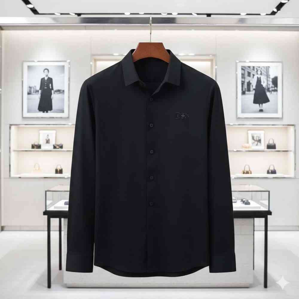 Dior Black Premium Quality Shirt-1