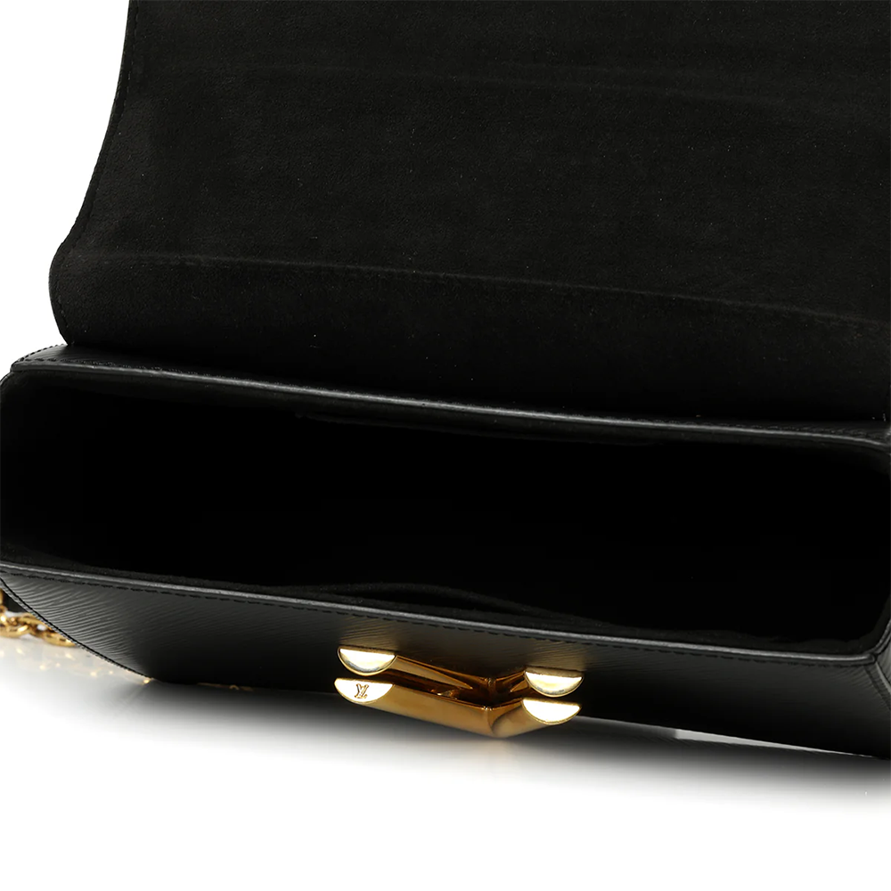 Louis Vuitton Epi Twist Black MM Handbag-thumb-3