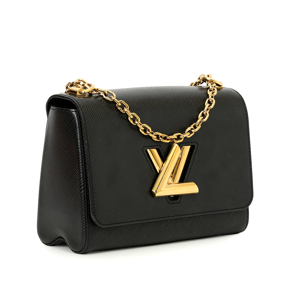 Louis Vuitton Epi Twist Black MM Handbag-thumb-2