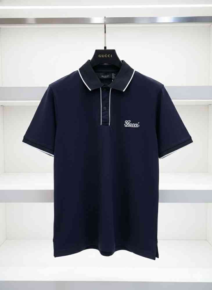 Gucci Blue Premium Quality Polo T-shirt-1